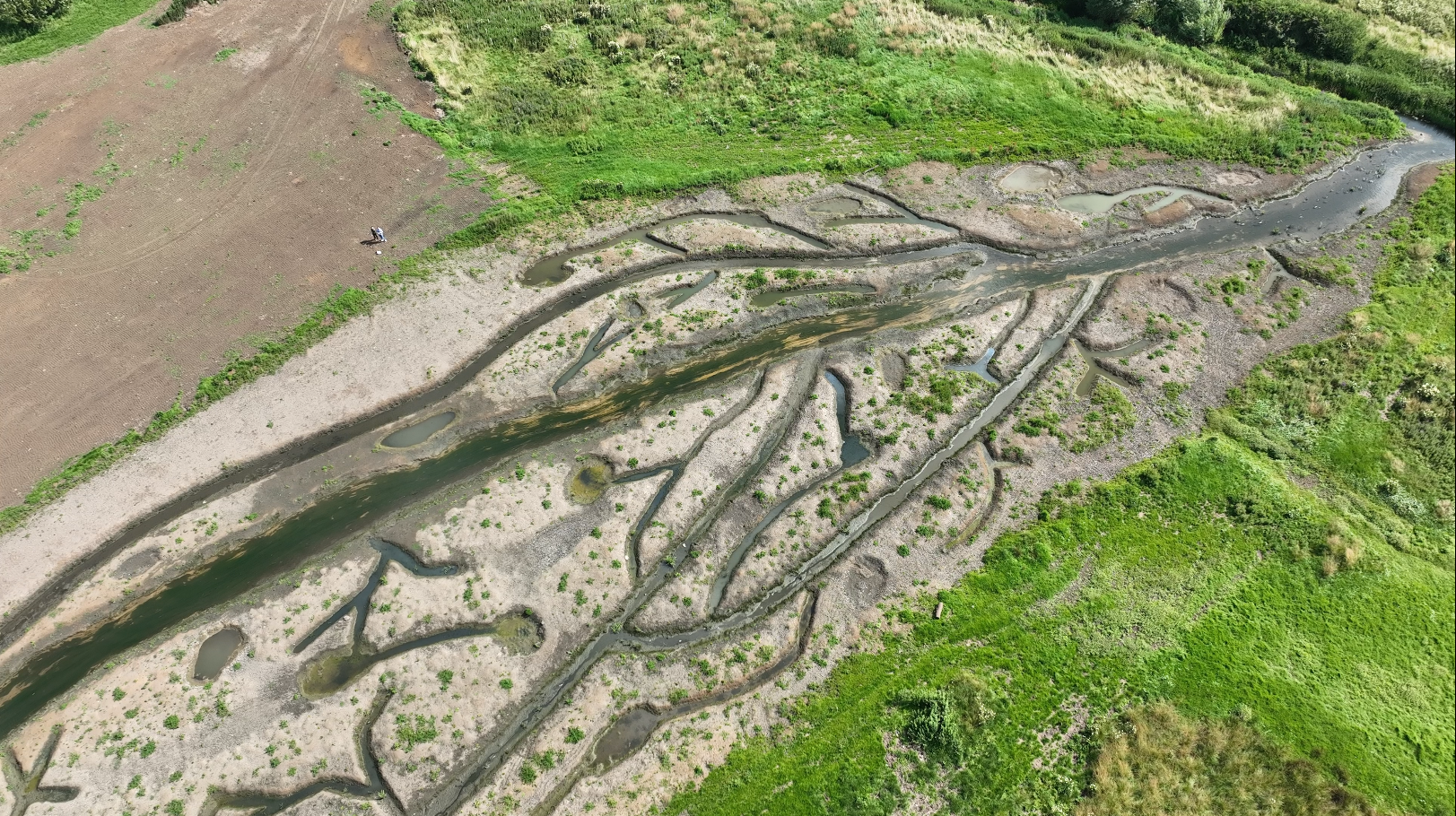 Slade Brook Realigned